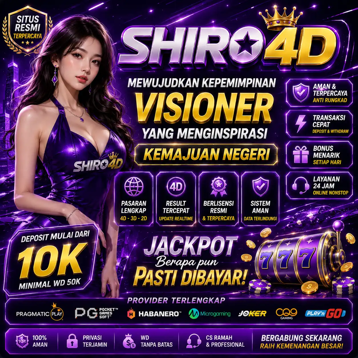 SHIRO4D ✪ Mewujudkan Kepemimpinan Visioner yang Menginspirasi Kemajuan Negeri