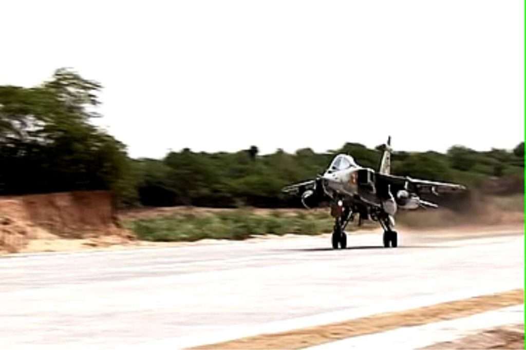 India Air Force warships at Rajasthan 'at the India Air Force, two pilots killed