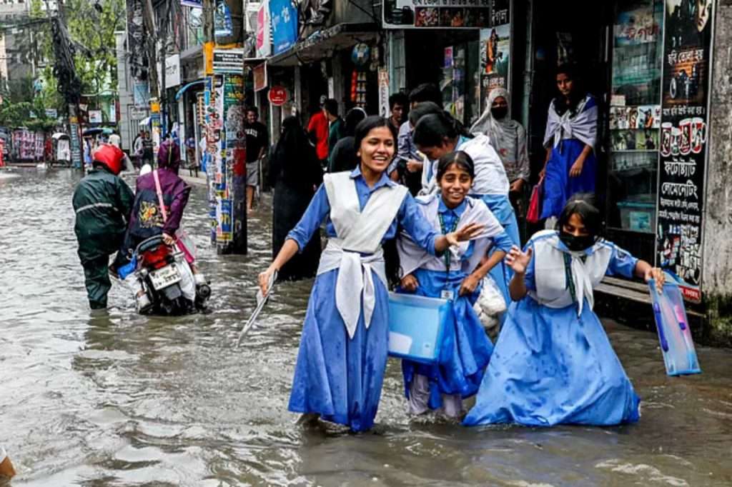 Tidal water with rain, some areas of Chattogram are sinking