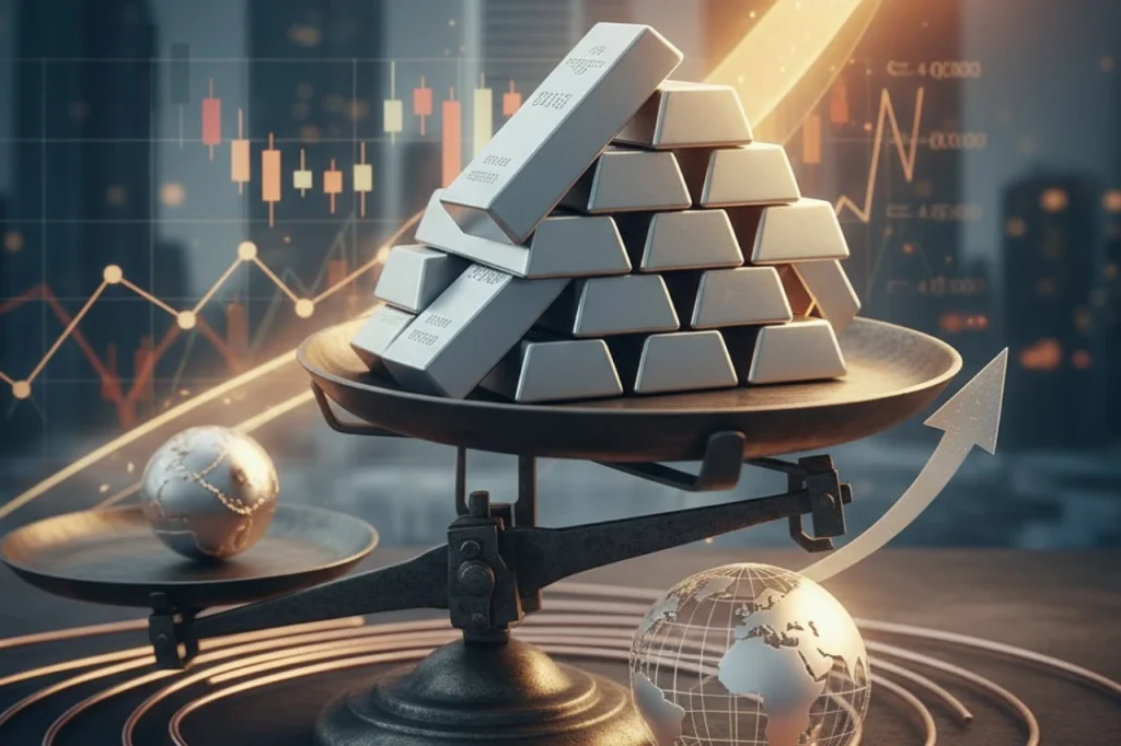 After gold, the price of silver on the world market is increasing; is demand also increasing?