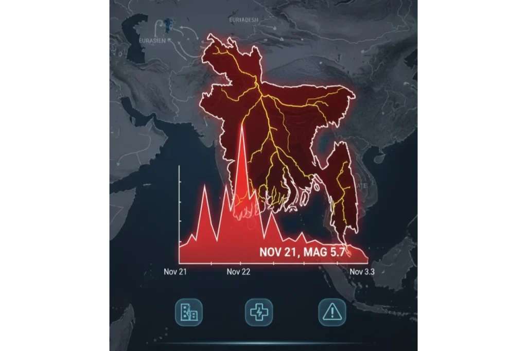 Two earthquakes in 24 hours in Bangladesh: Why are such events happening, and how many tremors?