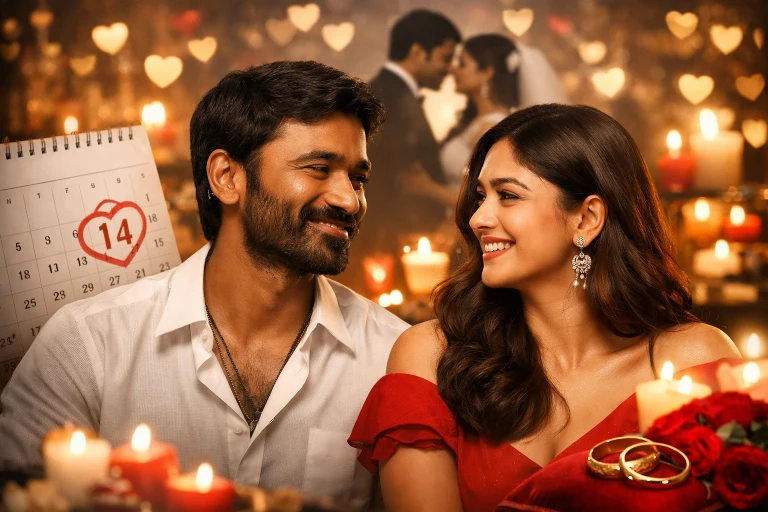 Are Dhanush and Mrunal Thakur getting married on Valentine's Day? — What is the truth, what is the rumor?