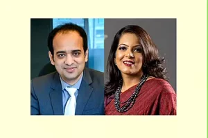 Evaly's Managing Director (MD) Mohammad Russell and Chairman Shamima Nasrin.